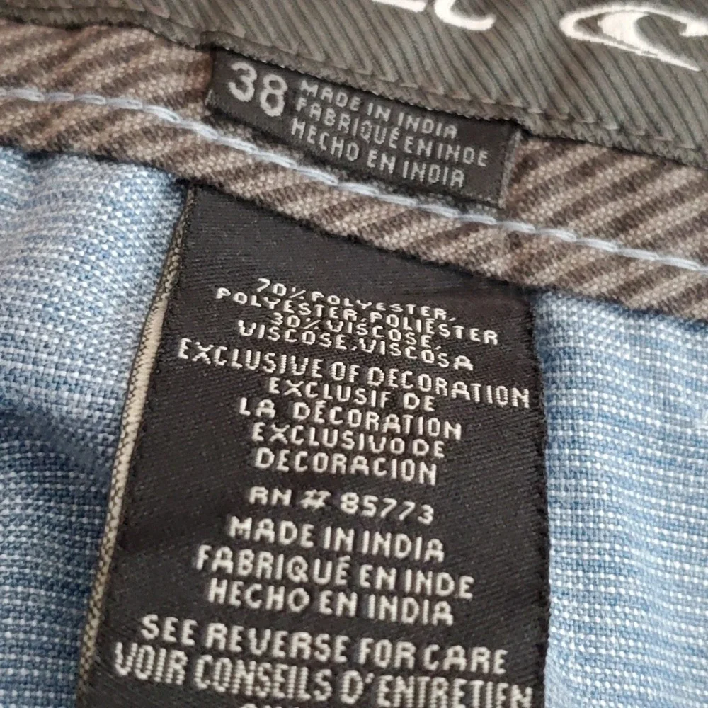 O'Neill Men Shorts 38 Blue Chino Casual 11